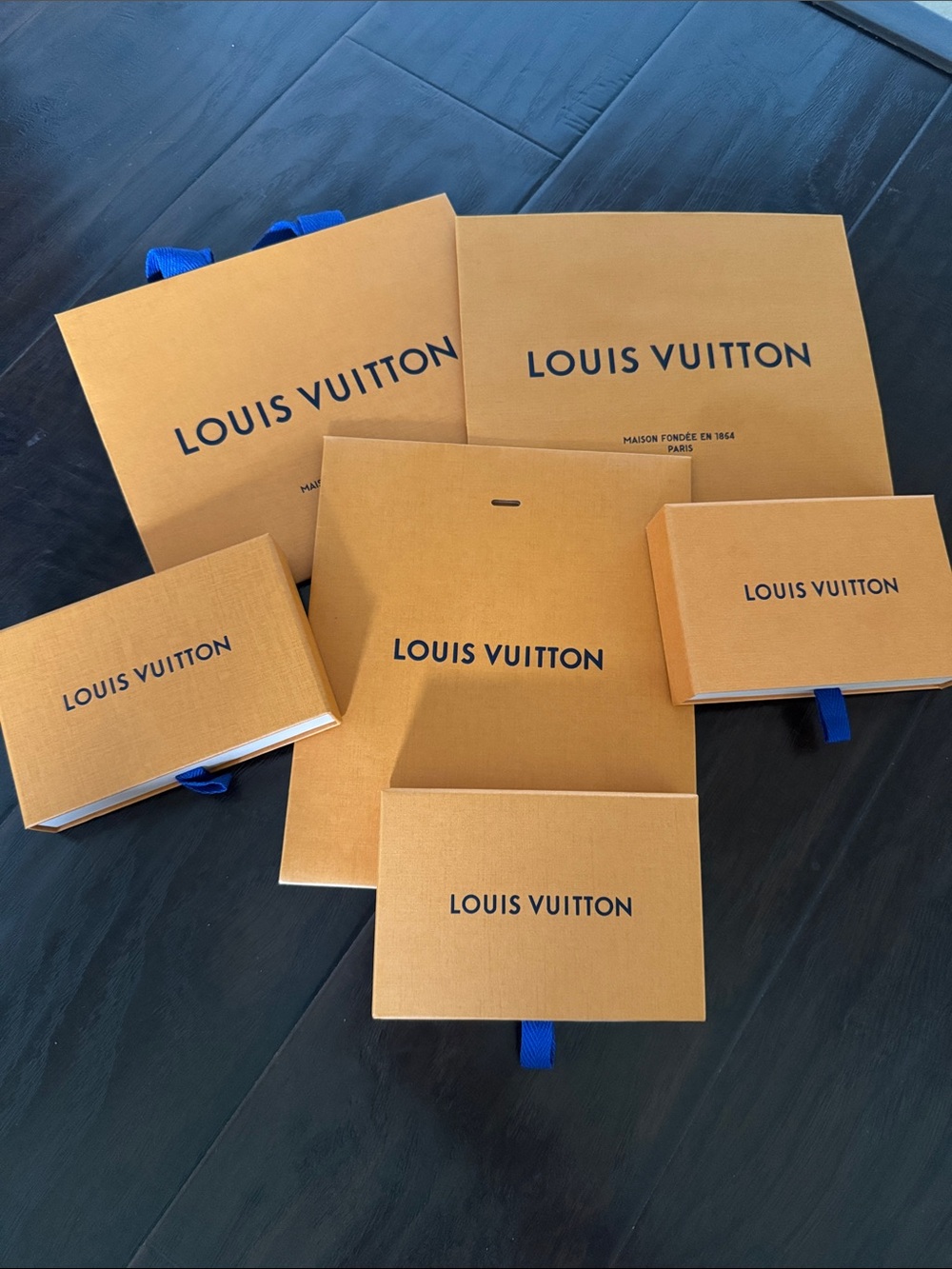 Louis Vuitton Orange Boxes and Bags!